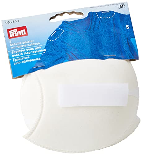 Prym 993830 Hombrera Raglan com fecho de velcro Branco S Prym - Protetores de roupas - hombrera, raglán, fecho de velcro, poliéster
