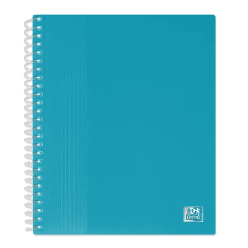 Organizador de Cabos Oxford Organizador de Cabos Azul Turquesa Hamelin Brands - Papel de impressora e copiadora - azul turquesa, espiral, 21x29 cm