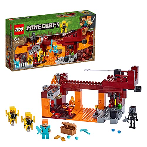 LEGO Minecraft - O Ponto de Encontro da Fogueira - 21154 (Idade mínima: 8) LEGO - Blocos de encaixe - lego, minecraft, ponto encontro, fogueira, 8 anos