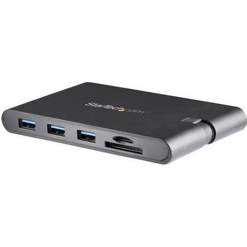 StarTech.com DKT30CHVSCPD USB 3.0 (3.1 Gen 1) Type-C Preto base & duplicador de portas STARTECH - Estações de acoplamento para laptops - usb 3.0, type-c, preto, base, duplicador