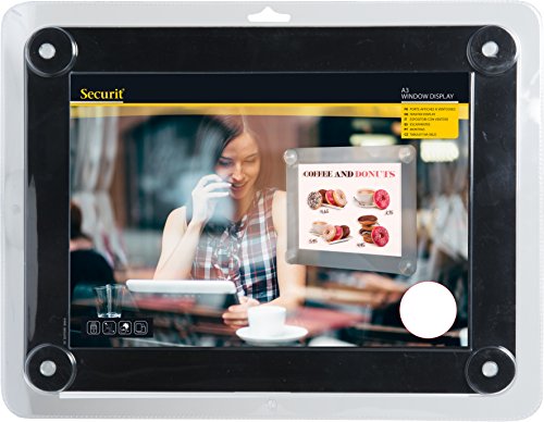 Suporte para Posters SECURIT 2000019100 Preto SECURIT - Porta-retratos - preto, pvc, 100 cm, suporte