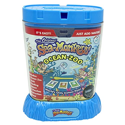 Jogo de Tabuleiro BIZAK Sea Monkeys Ocean Zoo (Idade Mínima Recomendada: 4 anos) Bizak - Brinquedos - jogo de tabuleiro, peças, aquário, 4 anos
