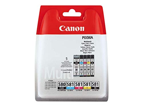 Tinteiro CANON Cli-580 Preto Foto (2105C001) Canon - Cartuchos de toner e jato de tinta - preto, foto, pixma, mg