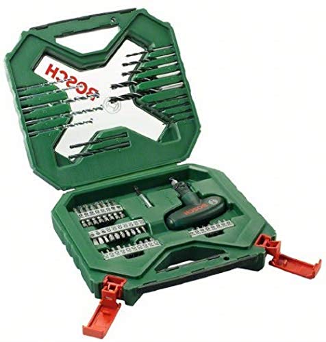 Conjunto de Brocas BOSCH 2607010610 (54 peças) Bosch - Acessórios para brocas e parafusadeiras - 54 peças, perfurar, talhar, adaptadores