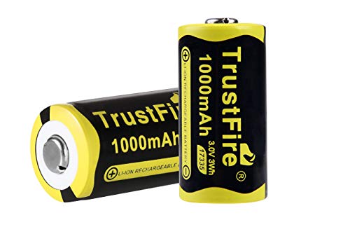 Bateria de Iões de Lítio Recarregável 2X Trustfire TrustFire - Baterias de uso geral - iões de lítio, recarregável, trustfire