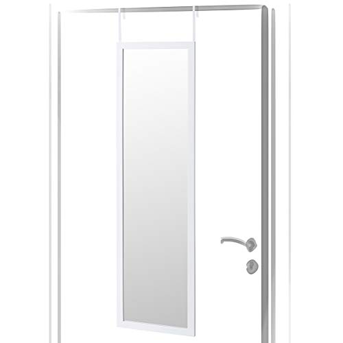 Espelho de Parede LOLA HOME (Branco - Plástico - 35x125cm) LOLA HOME - Espelhos - branco, plástico, 35x125cm