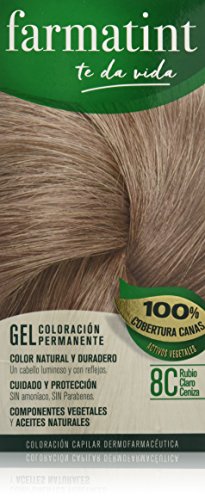 Coloração Permanente FARMATINT 8C-Rubio claro-ceniza FARMATINT - Coloração de cabelo - coloração permanente, rubio claro-ceniza