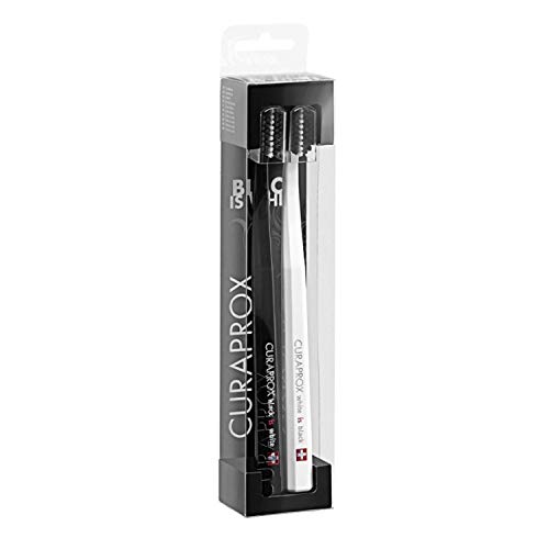 Escova de Dentes CURAPROX Black Is White Ultra Soft (2 Un) Curaprox - Escovas de dentes - ultra suave, escova de dentes