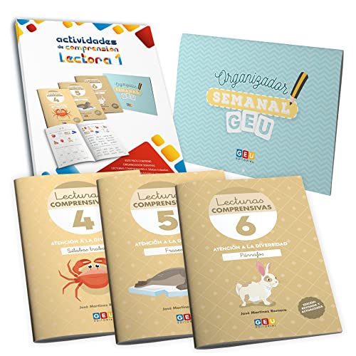 Livro Aprender a Leer Y Escribir de Varios Autores (Espanhol) Editorial GEU - Livros - livro, aprender a ler, espanhol, primaria