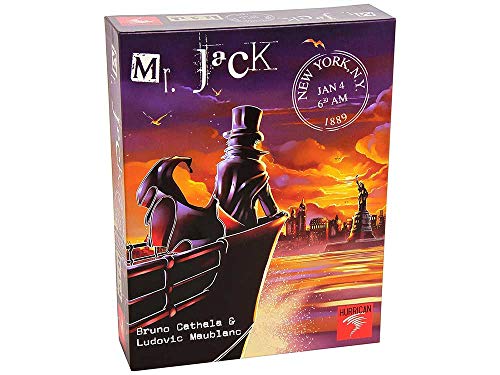 Jogo de cartas ASMODEE Mr. Jack New York (14 anos) Asmodee - Jogos de tabuleiro - cartas, sospechoso, investigador, manhattan