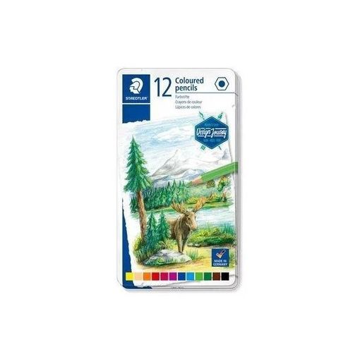 Lápis Cor STAEDTLER 146 C (Multicor - 12 Tabletas) Staedtler - Lápis - multicor, 12 tabletas, alta pigmentação, cobertura
