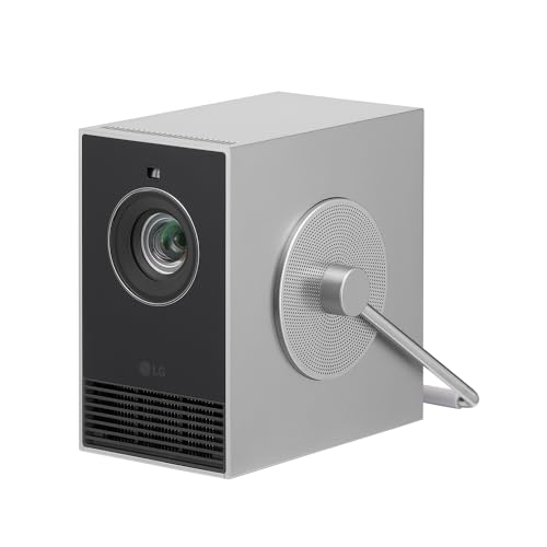 Projetor LG CineBeam Portable HU710PB (500 Lumens - Full HD) LG - Projetores multimídia - 4K UHD, 500 lúmenes, 120 polegadas, contraste 450.000:1