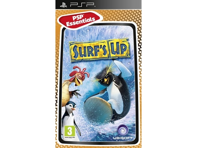 Livro Locos Por El Surf Essentials de PSP (Espanhol) Ubisoft - Software de jogos de vídeo - jogo, película, extremo, aventuras