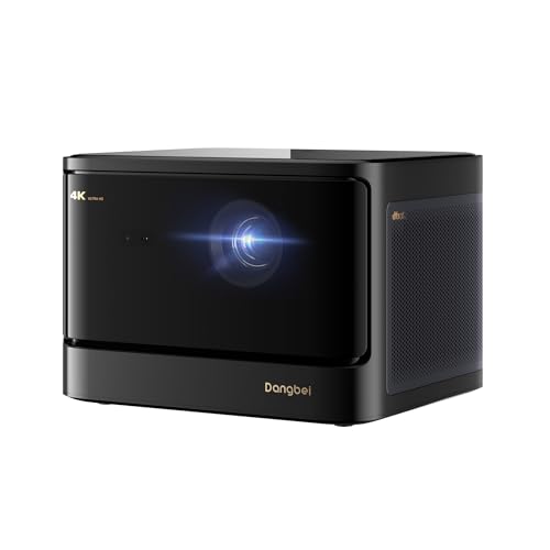 Projetor DBOX DBOX02 (2450 ANSI Lumens - 4K Ultra HD) Dangbei - Projetores - 4k ultra hd, 2450 ANSI Lumens, led, HDMI 2.1