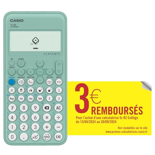 Calculadora de Mesa CASIO FX-92SP (12 dígitos) Casio - Calculadoras - 12 dígitos, conversor de moedas, imc, raiz