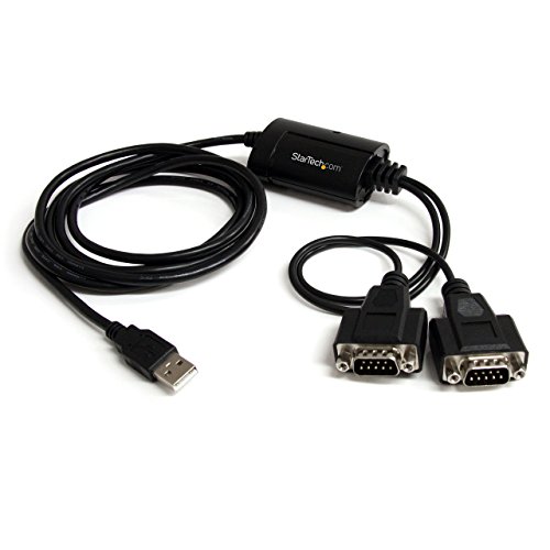 Cabo de Interface StarTech.com ICUSB2322F USB 2.0 A 2 x DB-9 Preto STARTECH - Cabos de armazenamento e transferência de dados - usb 2.0, a 2 x db-9, preto, 18m