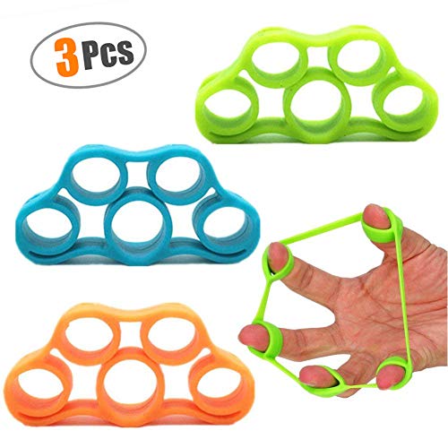 Apoio para dedos de mão Chickwin 3PCS | Preto Chickwin - Levantamento de peso - apoio, dedos, mão, chickwin, preto
