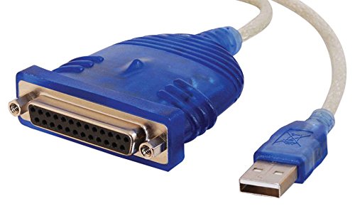 Adaptador de gênero C2G USB 1284 DB25 parallel printer adapter C2G - Cabos de rede - usb, db-25, 1.8m, masculino