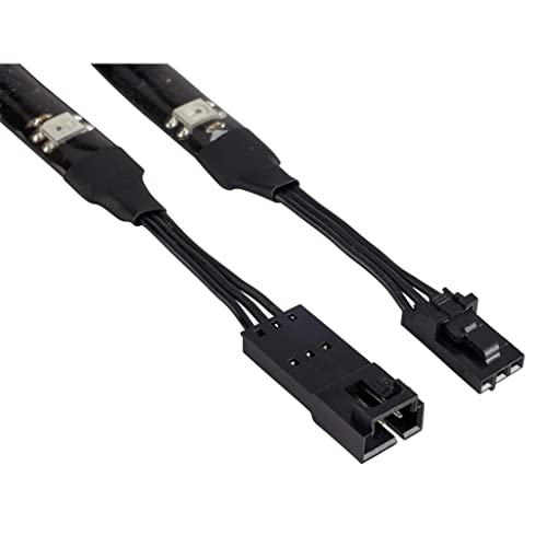 Extensão de Comutador de Luzes Led Rgb 16 Canais Corsair - Terminais e conectores de fio - extensão, comutador, luzes led rgb, 16 canais