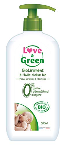 Óleo para o Cabelo LOVE&GREEN Bio-Lotion (500ml) LOVE & GREEN - Tratamentos para assaduras - bio, 500ml