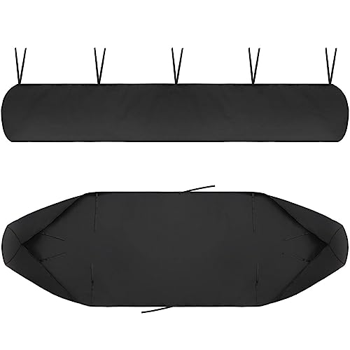 Toldo Plegável 2 Metros Preto Oxford 420D CSARPECT - Capas para móveis de exterior - toldo plegável, 2 metros, preto, oxford 420d