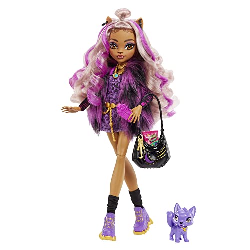 Boneca MONSTER HIGH Clawdeen Wolf (Idade Mínima Recomendada: 4 anos) Mattel - Brinquedos - monstro, high school, clawdeen wolf
