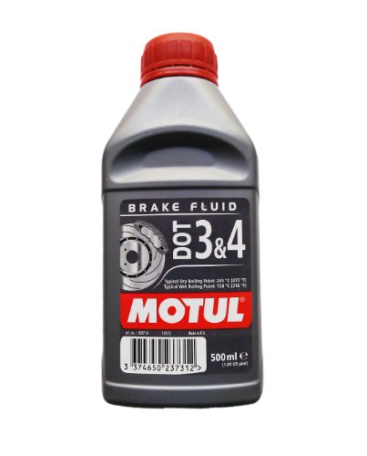 Líquido de Freio MOTUL Dot 3/4 (500 ml) MOTUL - Lubrificantes - dot 3, dot 4, 500 ml