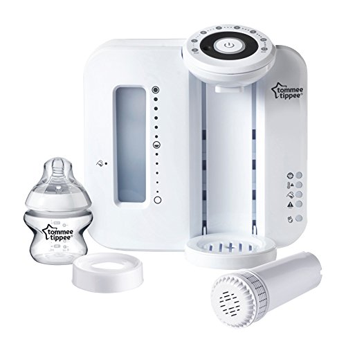 Bebé Lanche e Alimentação TOMMEE TIPPEE Perfect Prep Tommee Tippee - Aquecedores e esterilizadores de biberões - filtragem de água, 37ºC, copo medidor, filtro