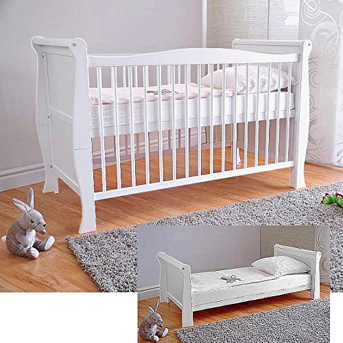 Berço com Colchão para Bebé BABY Born lullaby store - Móveis para bebês e crianças pequenas - berço, colchão, bebé, confortável, ajustável