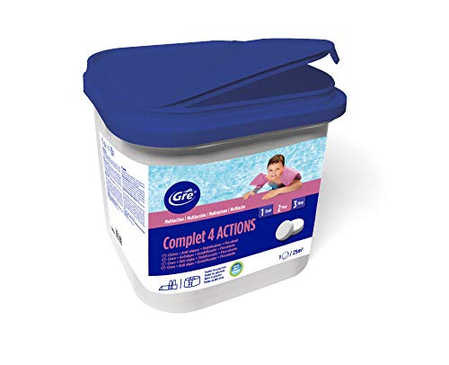 Cloro sem sulfato de cobre 1 kg MANUFACTURAS GRE Gre - Limpeza de piscinas e produtos químicos - cloro, sem sulfato de cobre, 1 kg