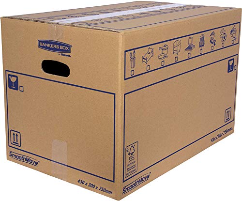 Caixa de Arrumação BANKERS BOX 6208301 Fellowes - Caixas de mudança e envio - arrumação, caixa