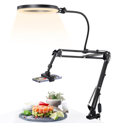 Suporte para Lâmpada de Luz de Mesa Ulanzi ULANZI - Acessórios para telemóveis - mesa, metal, preto, 2 kg