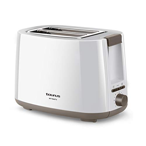 Torradeira Taurus MyToast II | Branco (Pequeno Almoço / Café) Taurus - Torradeiras - branco, pequeno almoço, café