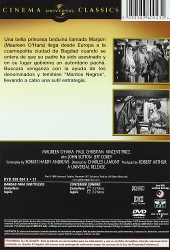 DVD Bagdad (Edição em Espanhol) (Vídeo) Robert Arthur - Dvds de filmes e programas de televisão - dvd, bagdad, edição espanhola