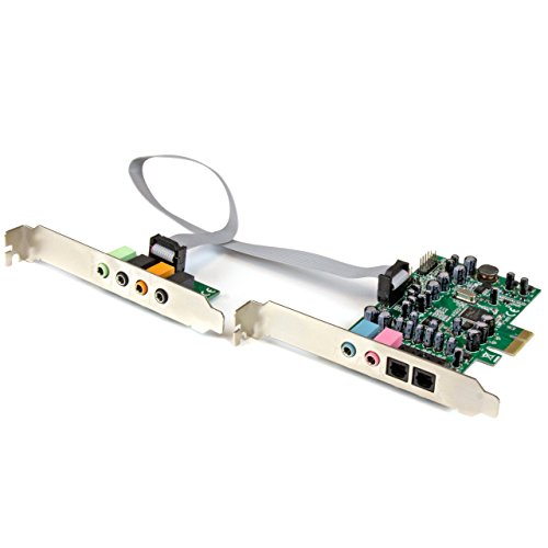 Placa de Som STARTECH.COM PEXSOUND7CH STARTECH - Placas e adaptadores de interface de computador - placa, som, star tech
