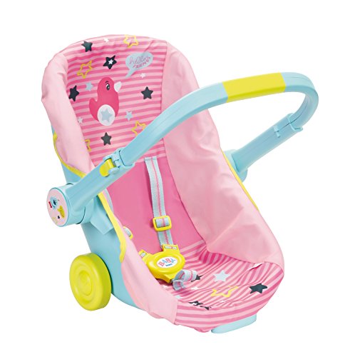 Assento de Viagem para Bonecas ZAPF Baby Born BABY born - Móveis para bebês e crianças pequenas - rodas, alavanca, cadeira de transporte