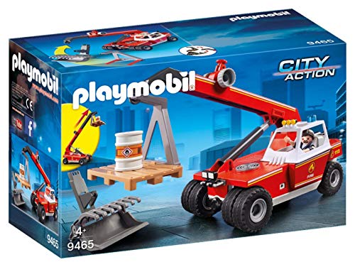 Playmobil City Action Firefighter with Vehicle and Telescopic Arm PLAYMOBIL - Conjuntos de brinquedos - playmobil, city action, firefighter, vehicle, telescopic arm