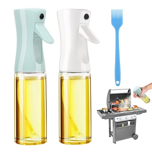 VORHOT 2 Peças Spray de Óleo Vaporizador 200 Ml VORHOT - Dispensadores de óleo e vinagre - vaporizador, 200 ml, preto