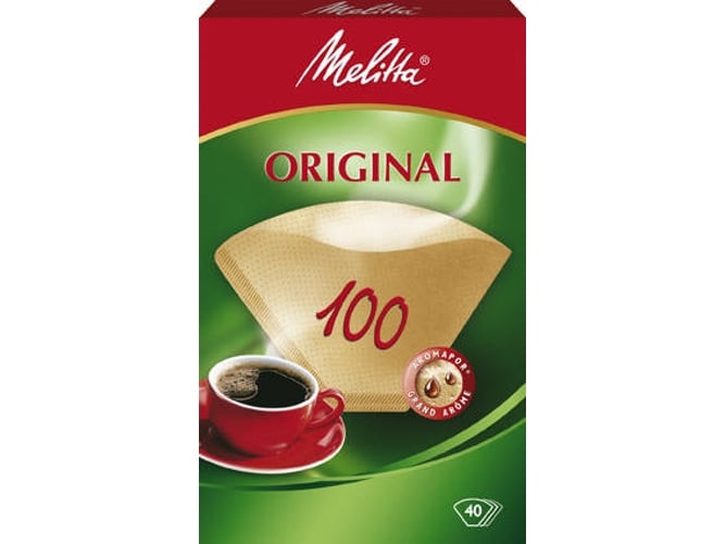 Filtro de café MELITTA 12603.3 (Compatibilidade: Melitta Variomat Plus) MELITTA - Filtros de café - compatível Variomat Plus, 40 folhas, Filtro de café