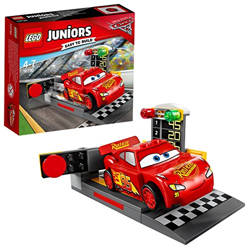 LEGO Juniors Lightning Mcqueen's Racing Launch Pad 10730 (Idade Mínima Recomendada: 5 anos) LEGO - Blocos de encaixe - lego, juniors, Lightning McQueen, racing launch pad, 5 anos