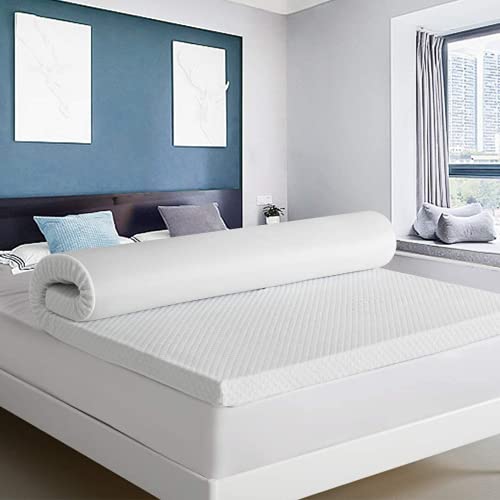 Topper Viscoelástico 135X200Cm Espessura 7 Cm Nucleo (Recondicionado Como Novo) REAL CONFORT - Protetores de Colchão - espuma viscoelástica, 7 cm espessura, 135x200 cm