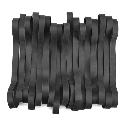 Narosebe 35 Pcs Gomas Elásticas Grandes Gruesas Goma Elástica Ancha Gomas Elásticas Caucho NAROSEBE - Elásticos - 35 peças, goma elástica, grande, ancha