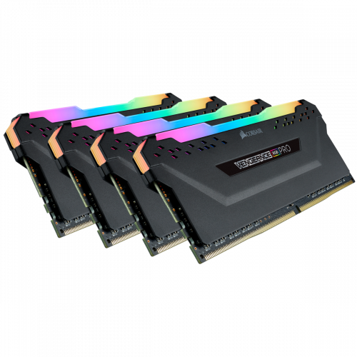 Memória RAM DDR4 CORSAIR Vengeance CMW128GX4M4D3600C18 (4 x 32 GB - 3600 MHz - CL 18) Corsair - Memória ram - memória ram, DDR4, corsair vengeance, 128 GB, 3600 MHz, cl 18