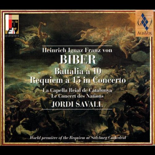 CD Savall/Jordi - Battalia/Requiem (1 CDs) Alia Vox - Cds de música - pop, rock, savall, jordi