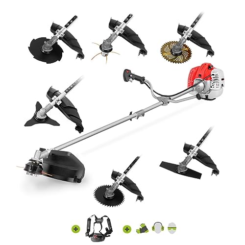 Mini Corta-Sebes GREENCUT GGT650X-7 (65 cc - 4.9 cm) GREENCUT - Cortadores de relva - 65 cc, 1 l, mista gasolina, ergonómica, 10000 rpm