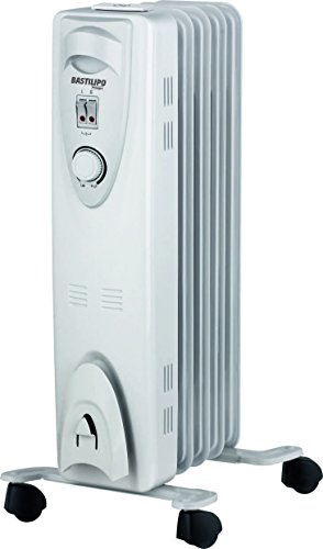 Aquecedor Bastilipo RAC5 1000 | Branco (Climatização e ventilação) Bastilipo - Aquecedores portáteis - óleo, elétrico, 1000 W, branco