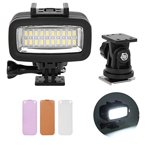 Luz Led Submarina Para Fotografia 40M (5500k) PUSOKEI - Iluminação para câmeras de vídeo - 40m, 5500k, 6W, 700lm