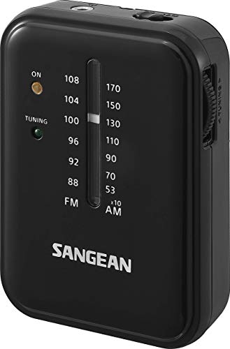 Rádio Sangean SR-32 Preto (Rádio) Sangean - Áudio - 1 w, 0,5% THD, 87,5-108 MHz, preto