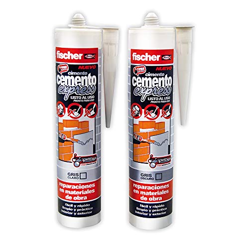 FISCHER 512348 cimento líquido Branco 0,3 l (Ferramentas de Jardim) Fischer - Cimento, argamassa e misturas de concreto - branco, 0.3l, -10-60ºc, resistente ao gelo