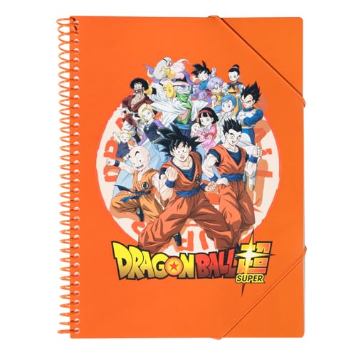 Pasta ERIK EDITORES de Plástico Transparente com 30 Bolsas Dragon Ball Super Grupo Erik - Pastas Organizadoras - pasta, plástico transparente, bolsas, dragon ball super